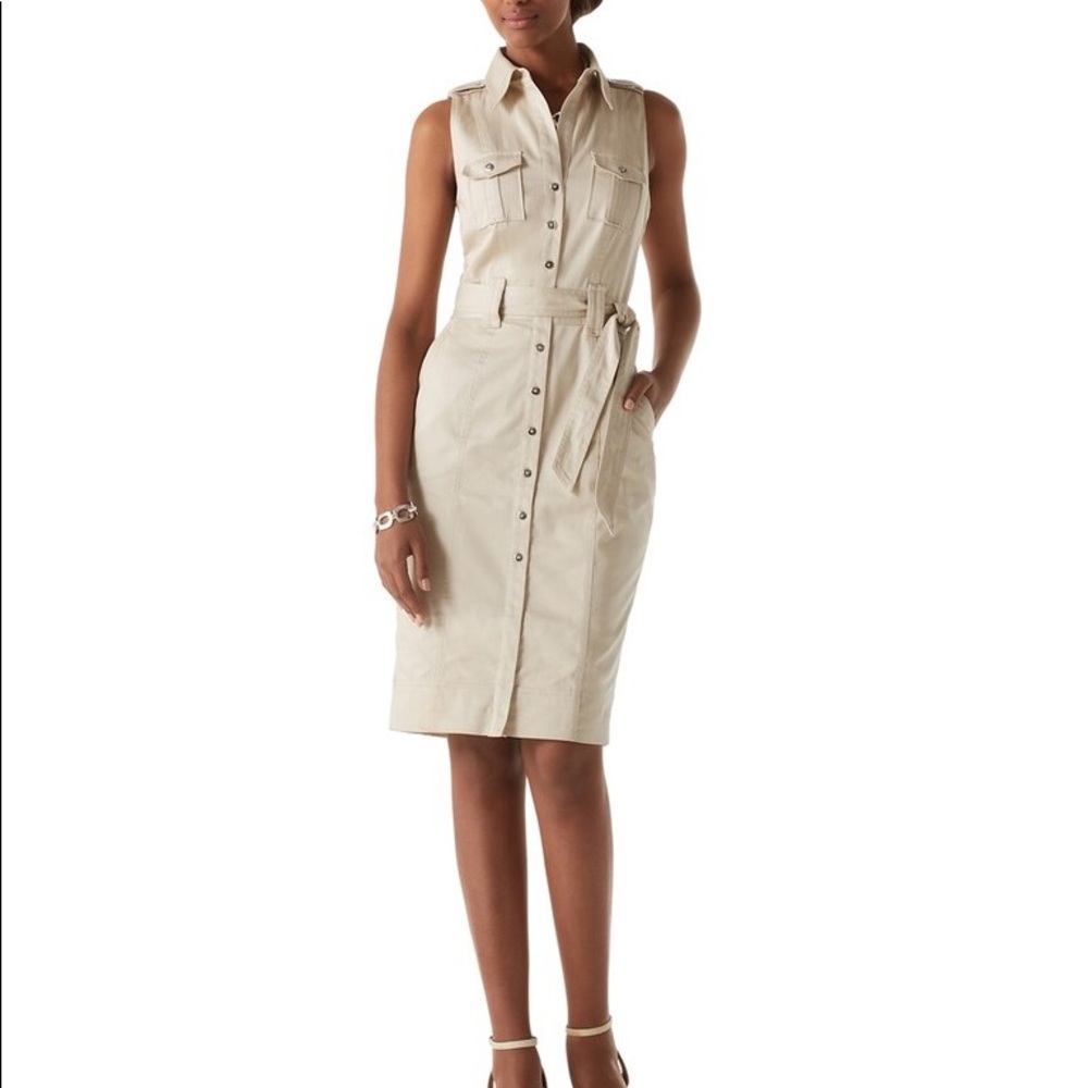NEW W/O TAGS - Shell Safari Shirtdress